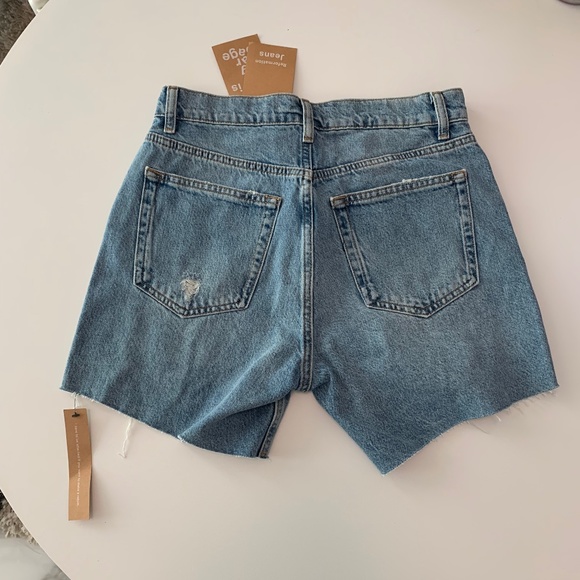Reformation Jesse Relaxed Jean Shorts - Picture 4 of 4